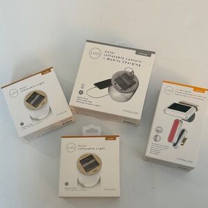 Luci Solar Inflatable Lantern & Mobile Charging solar bike light solar light